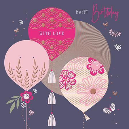 Rođendanska čestitka BIRTHDAY BALLOONS 