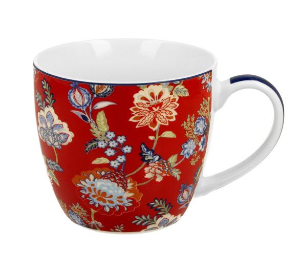 Šolja 460ml u kartonskoj poklon korpici SAHAT RED 