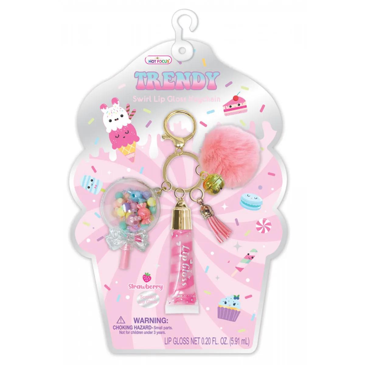 Balzam za usne na privesku za ključeve TRENDY Sweet 