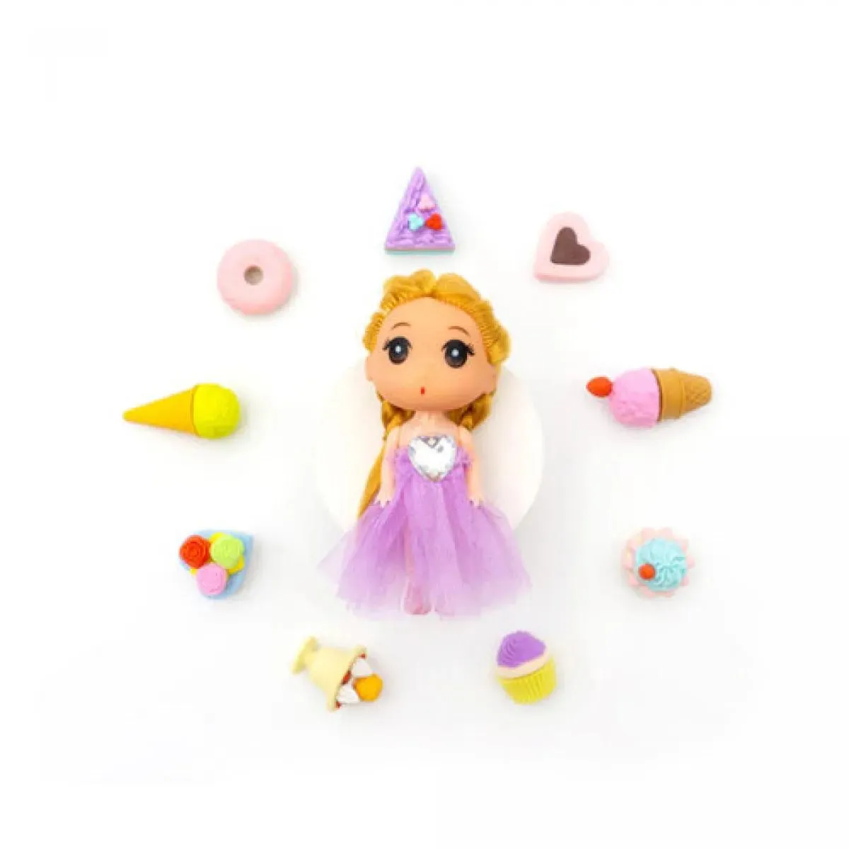 Set gumica za brisanje FANCY ERASER SET: ICE CREAM 