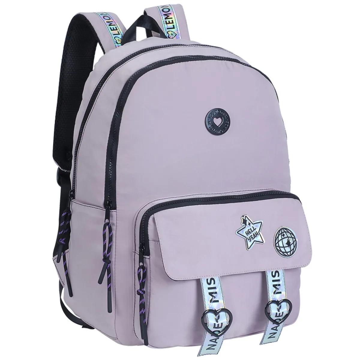 Ranac školski MISS HOLO - PINK 