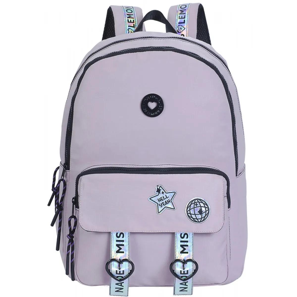 Ranac školski MISS HOLO - PINK 