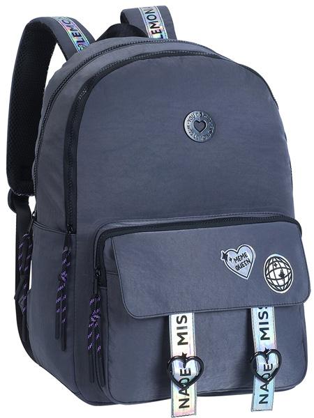 Ranac školski MISS HOLO -  GRAY 