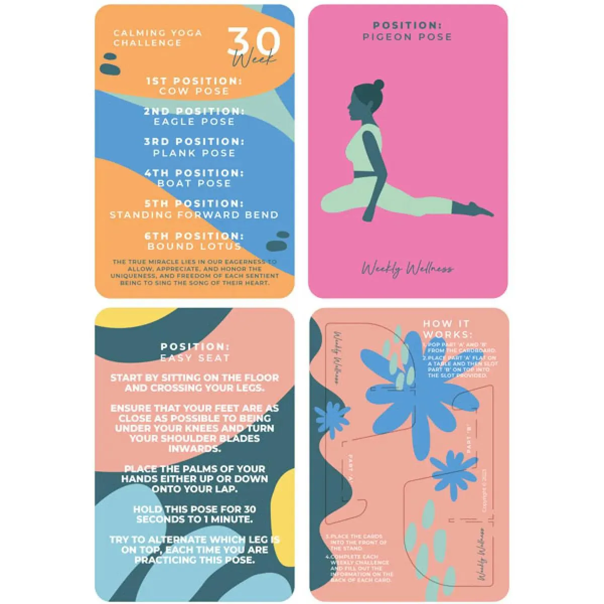 Nedeljne wellness kartice YOGA 