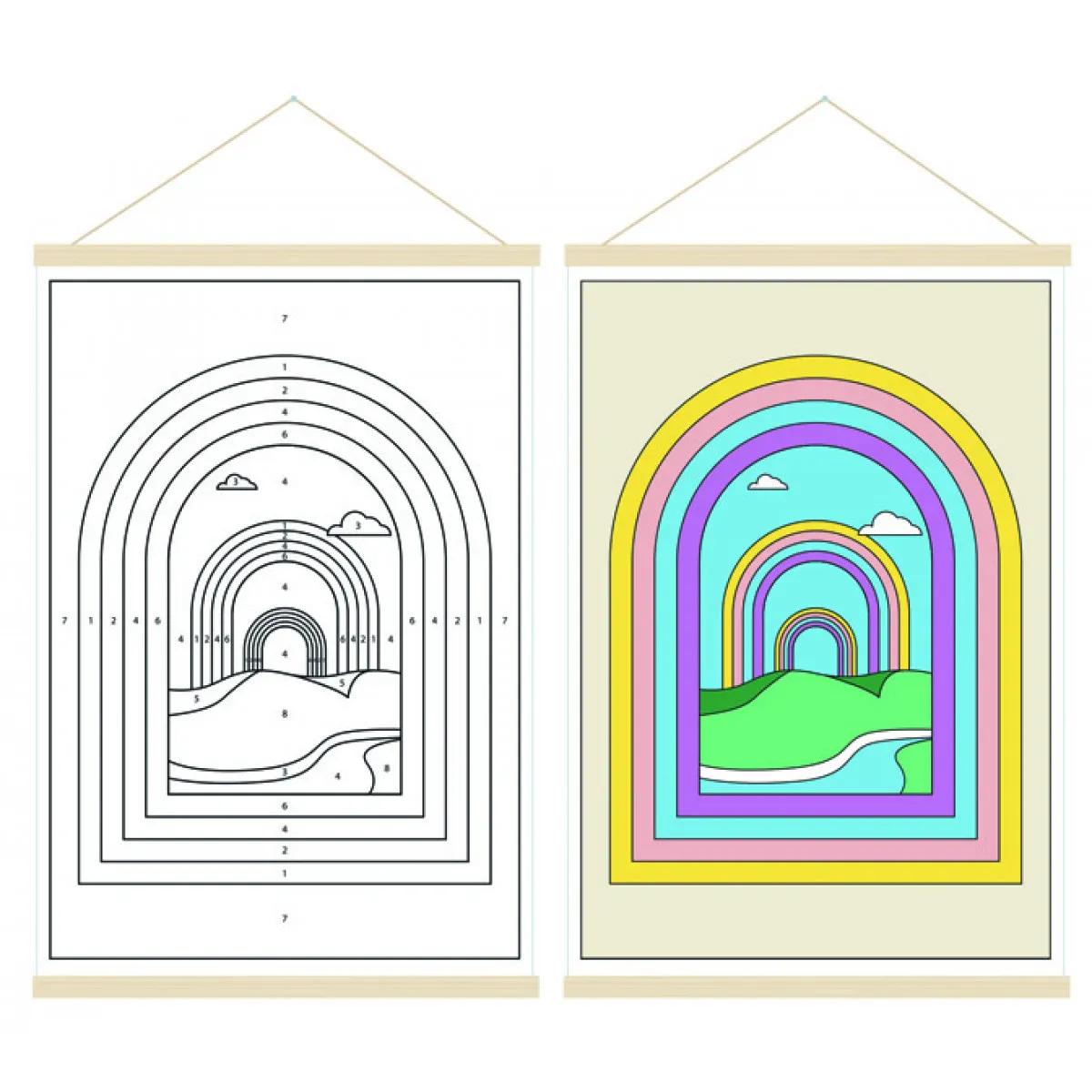 Oboj po brojevima MINDFULNESS 