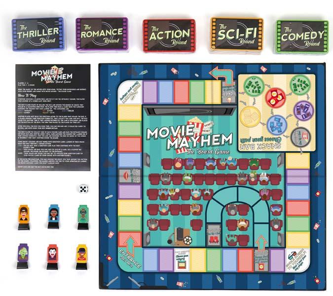 Društvena igra MOVIE MAYHEM 