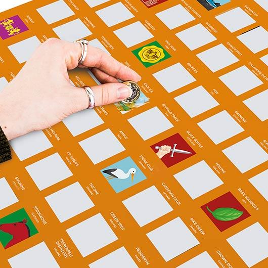 Greb-greb poster 99 WHISKYS 