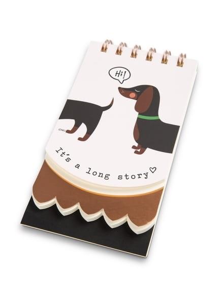 Notes sa spiralom DACHSHUND I belong to you 