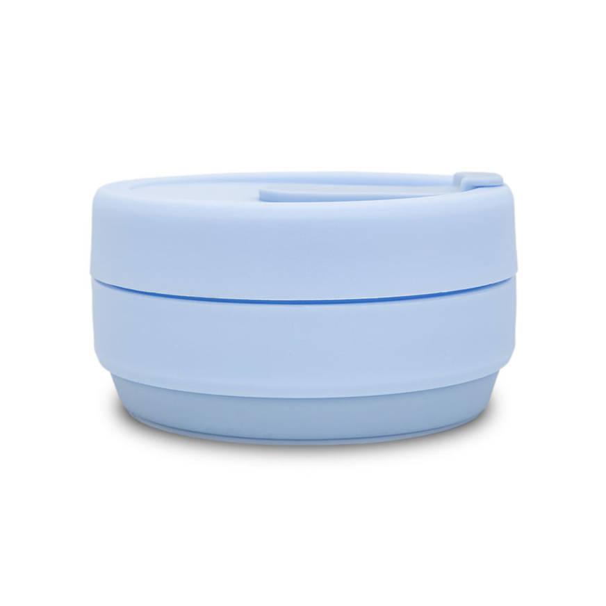 Silikonska flašica za vodu COOLPACK PASTEL POWDER BLUE 355 ml 