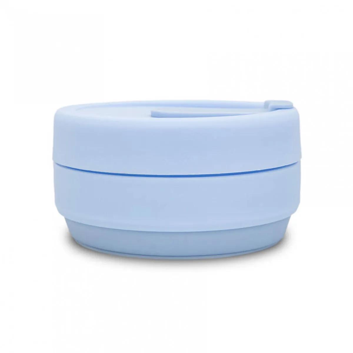 Silikonska flašica za vodu COOLPACK PASTEL POWDER BLUE 355 ml 