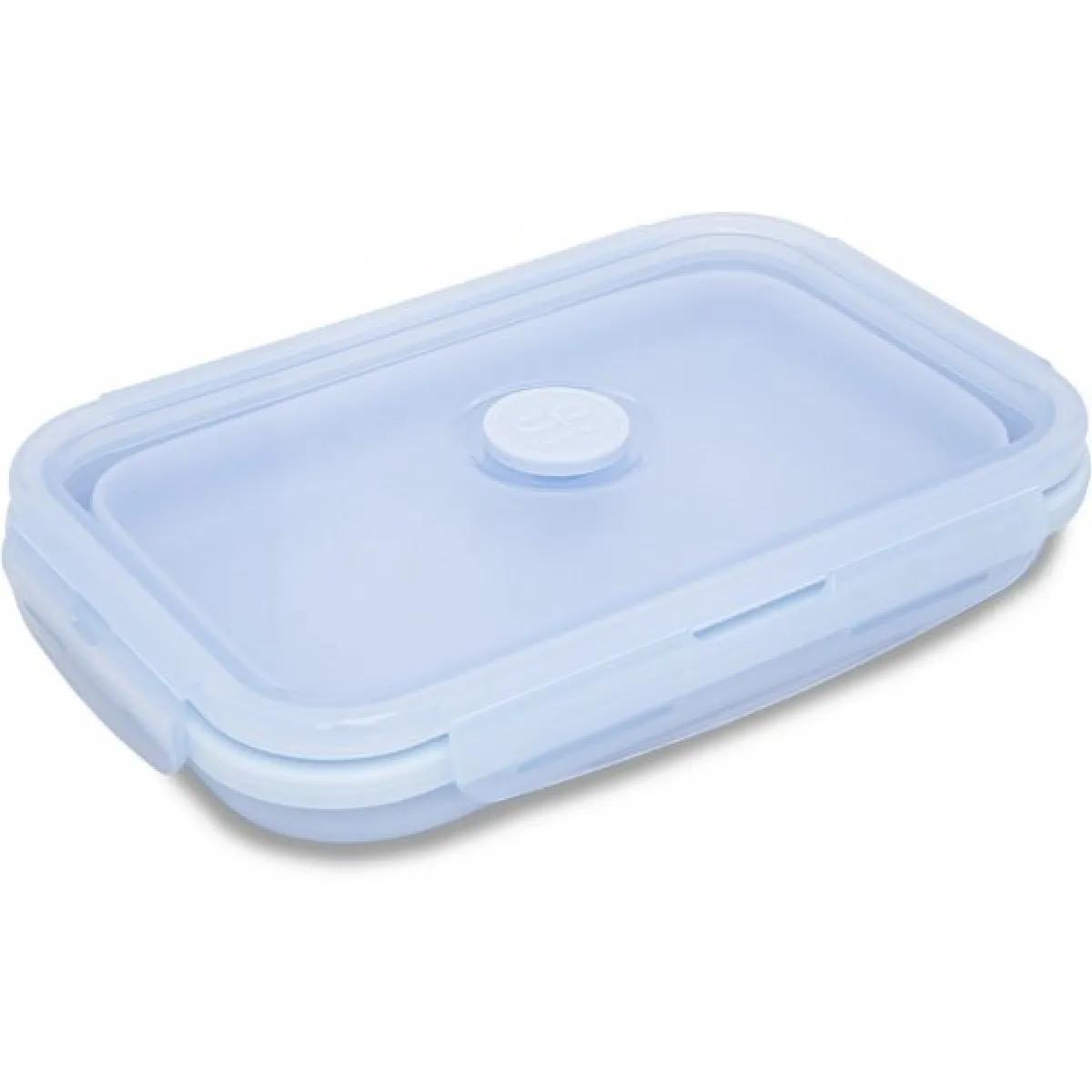 Silikonska kutija za užinu PLAVA 800ml 