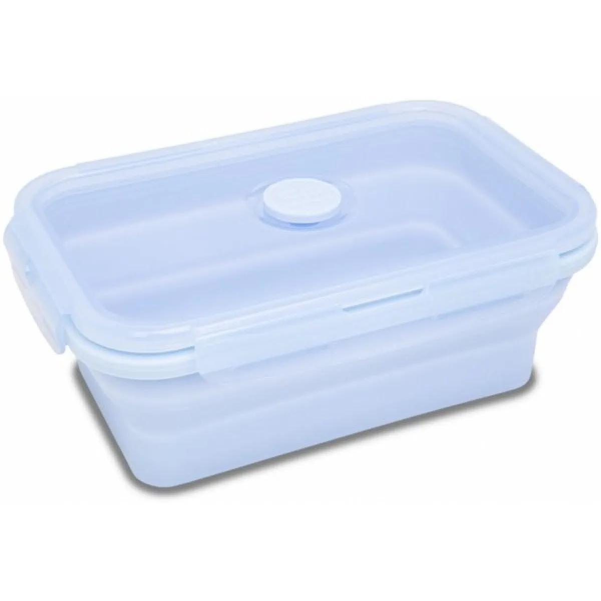 Silikonska kutija za užinu PLAVA 800ml 