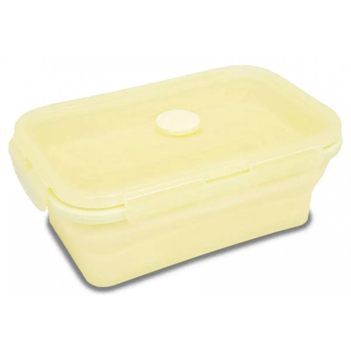 Silikonska kutija za užinu PUDER ŽUTA 800ml 