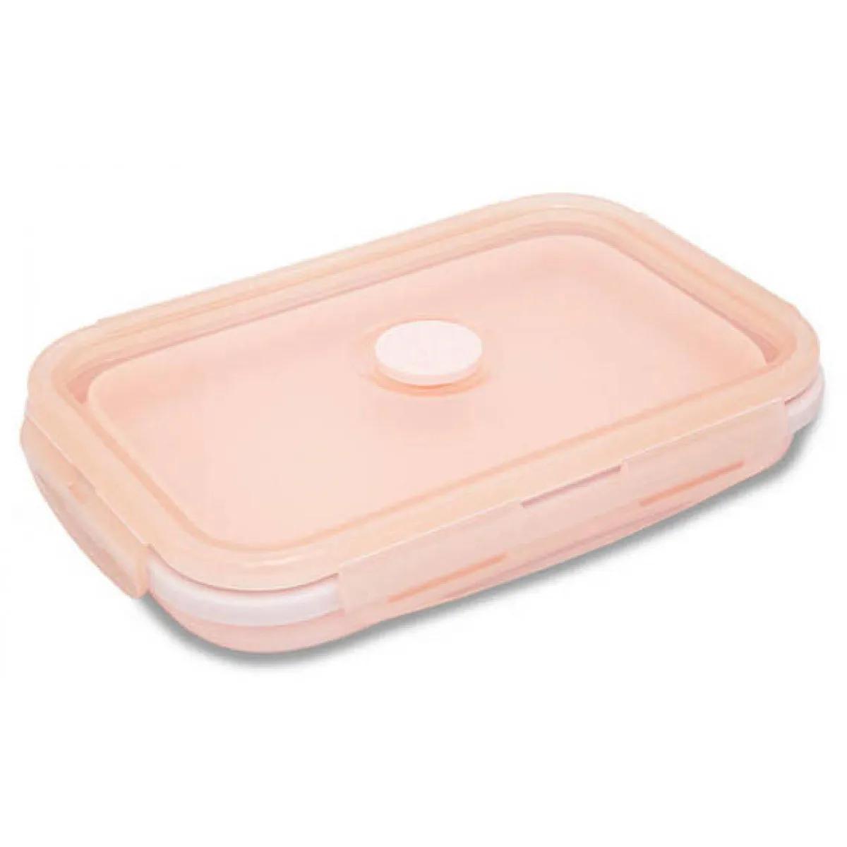 Silikonska kutija za užinu PASTEL BRESKVA 800ml 