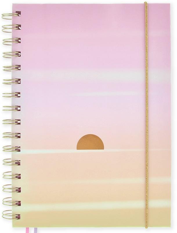 Notes sa spiralom A5 na linije SUNSET LOVE 