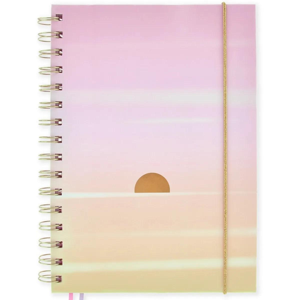 Notes sa spiralom A5 na linije SUNSET LOVE 