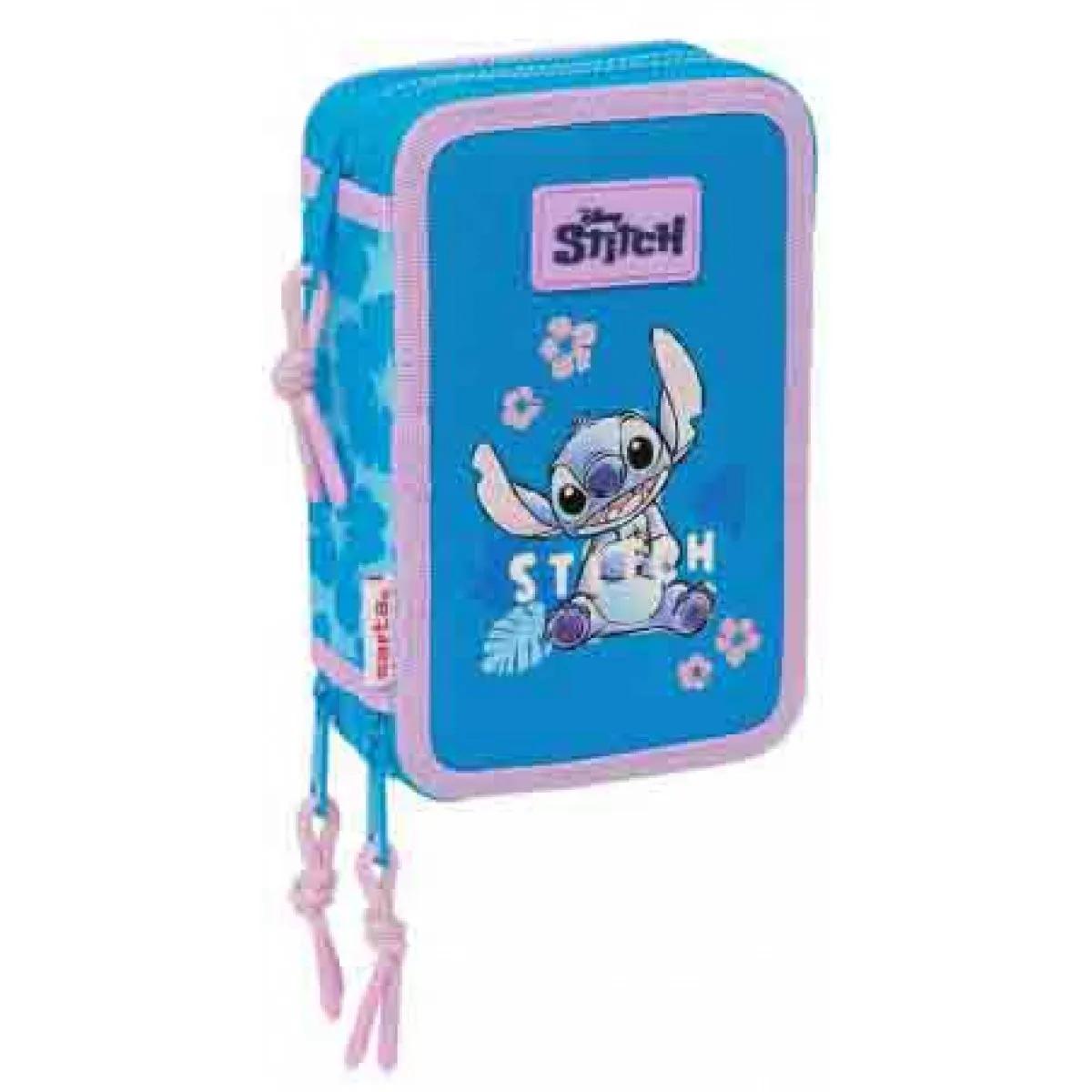 Pernica trodelna puna STITCH plava 