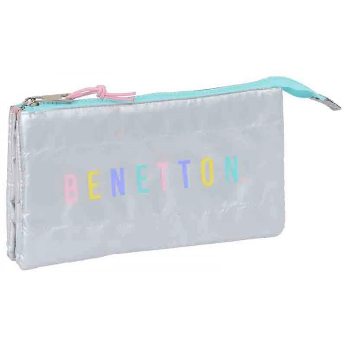 BENETTON Pernica trodelna SILVER 