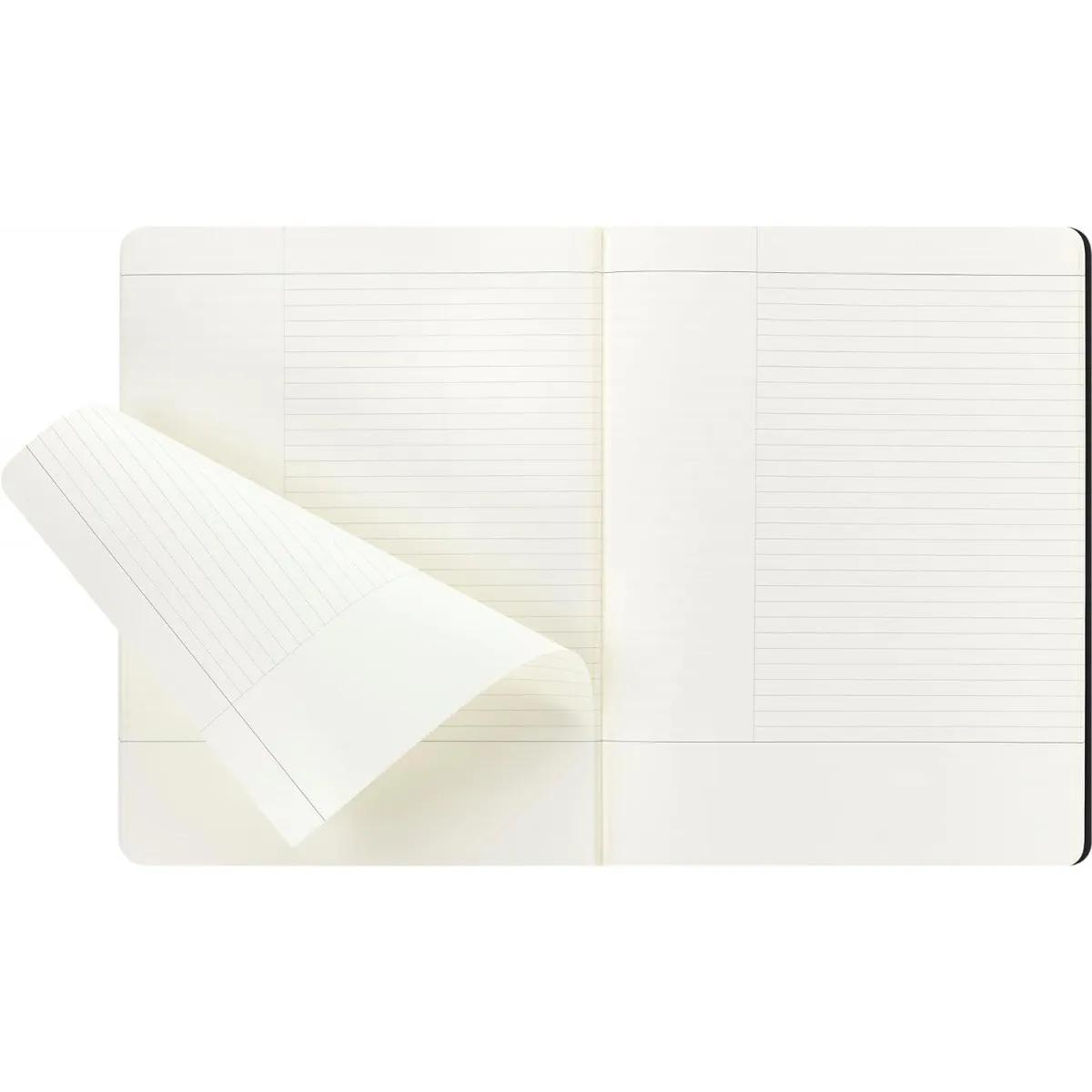 Set dva notesa MOLESKINE Black & Kraft, 19x25 cm, mek povez 