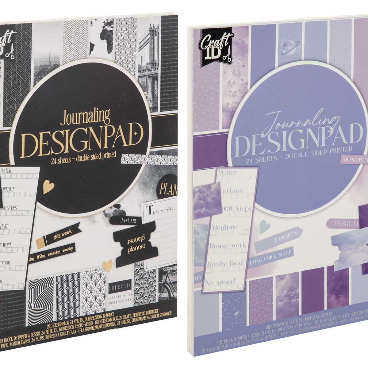 Set A5 za ukrašavanje sveski i dnevnika, 24 lista CRAFT ID (Više vrsta) 