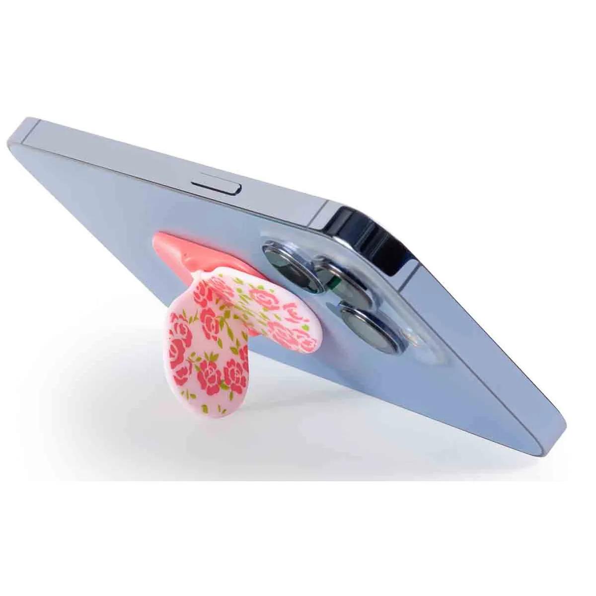 ZipGrips držač za telefon i postolje ROZE CVEĆE 