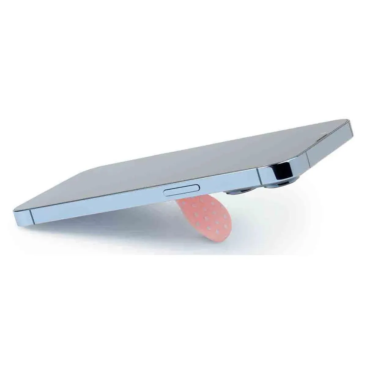 ZipGrips držač za telefon i postolje ROZE SA BELIM TAČKAMA 