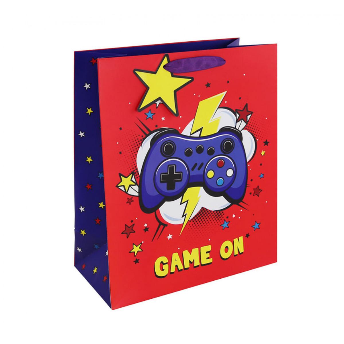 Ukrasna papirna kesa GAMERS XL 