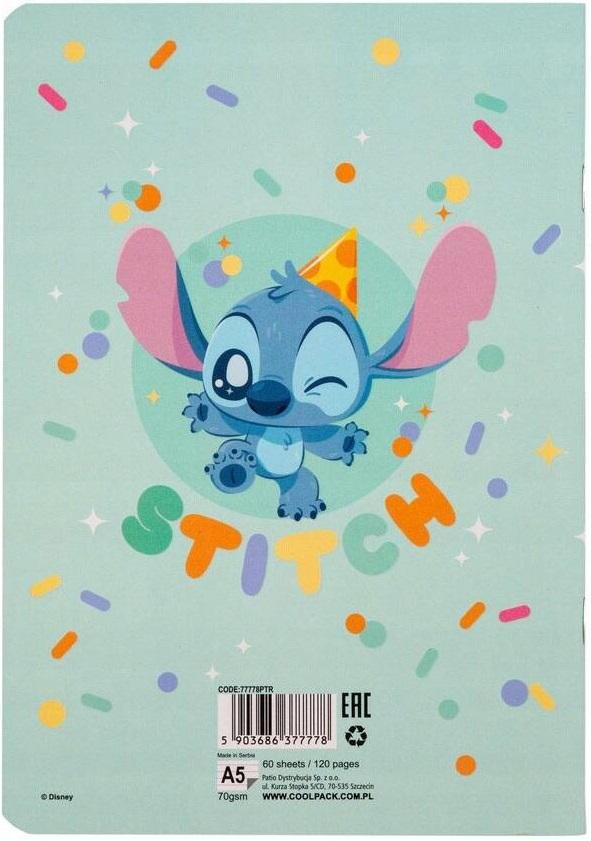 Sveska na linije A5 STITCH 