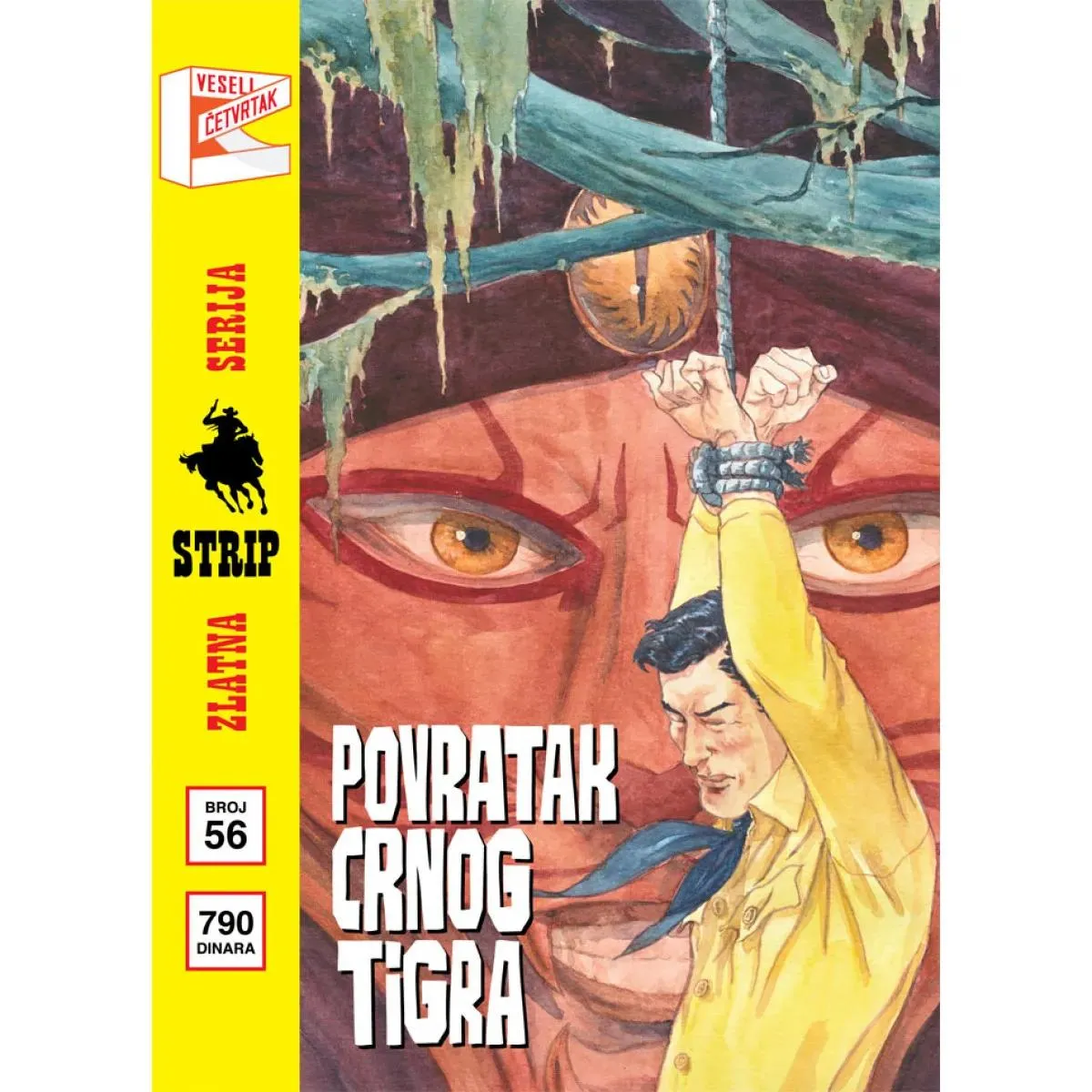 ZLATNA SERIJA 56 (korica B) TEKS Povratak Crnog Tigra 