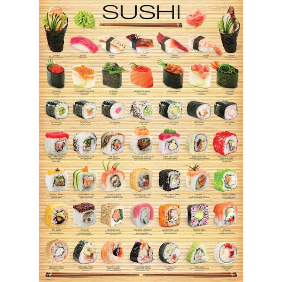 Puzzle SUSHI 1000kom 