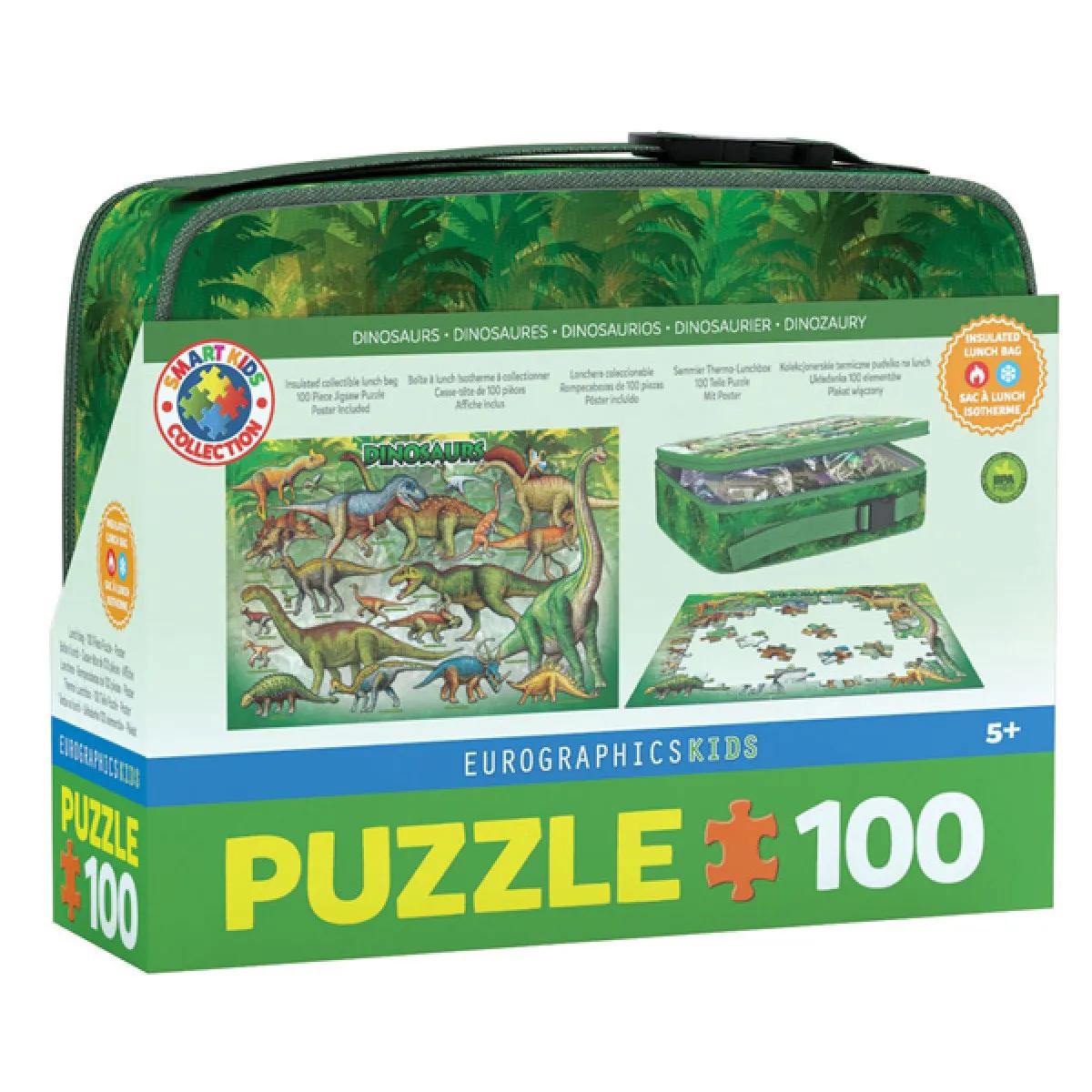 Puzzle za decu DINOSAURUS / KUTIJA ZA UZINU 