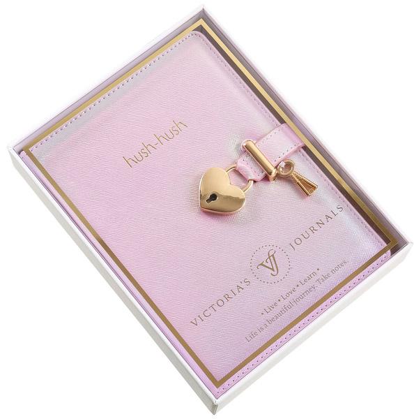 VICTORIA'S JOURNALS dnevnik sa ključićem ROZE 