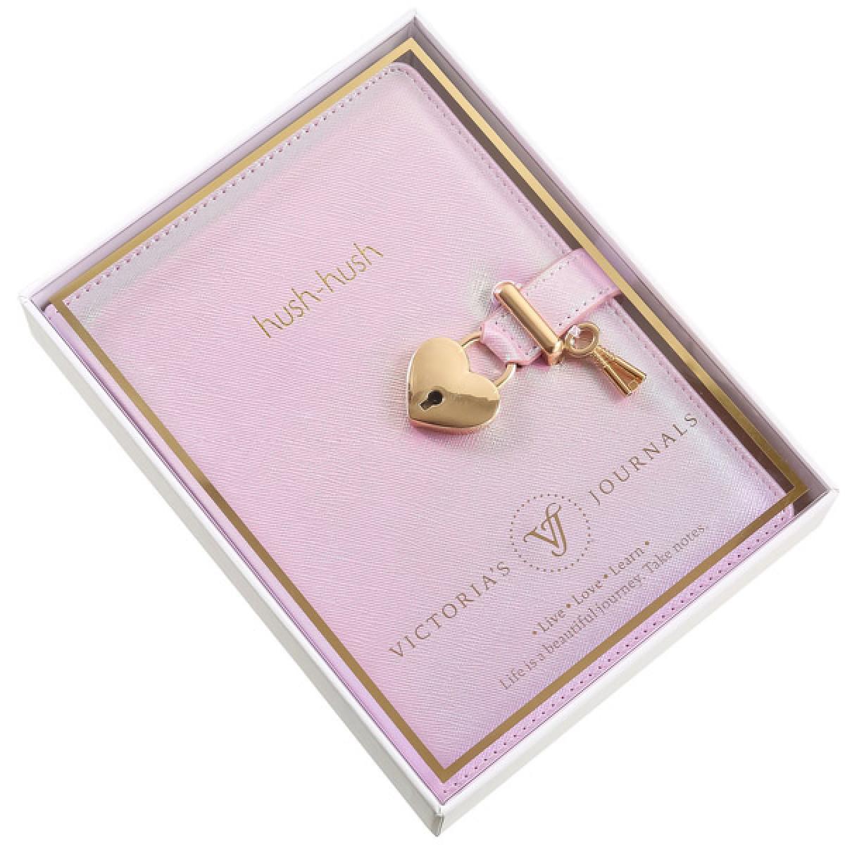 VICTORIA'S JOURNALS dnevnik sa ključićem ROZE 