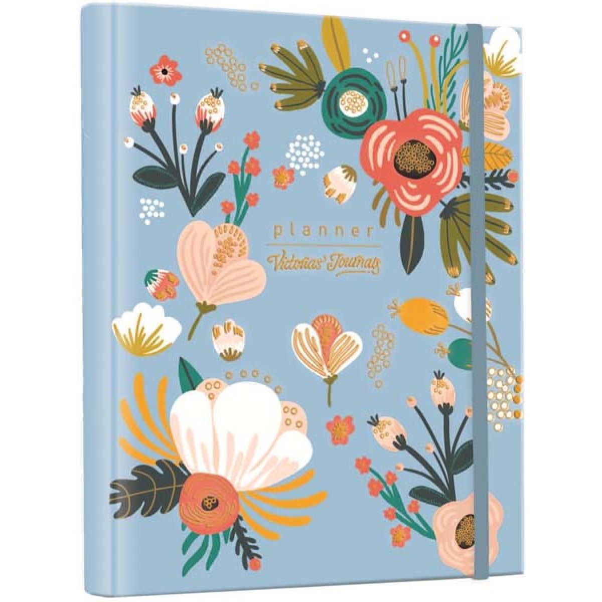 VICTORIA'S JOURNALS nedeljni planer B5 SVETLO PLAVI 