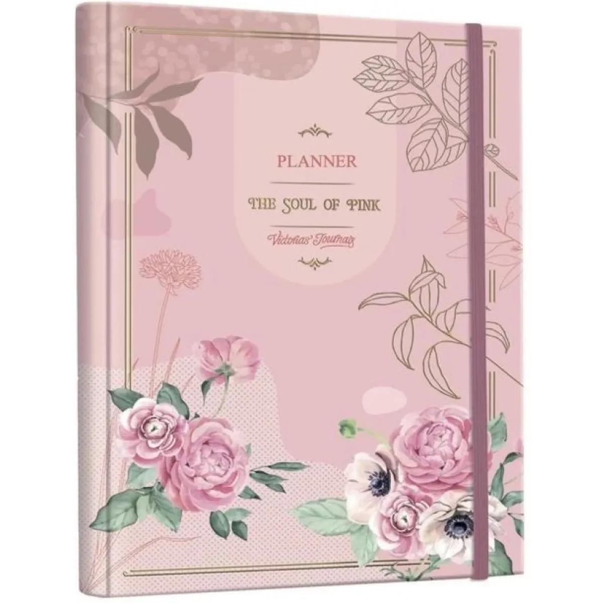 VICTORIA'S JOURNALS nedeljni planer B5 THE SOUL OF PINK 