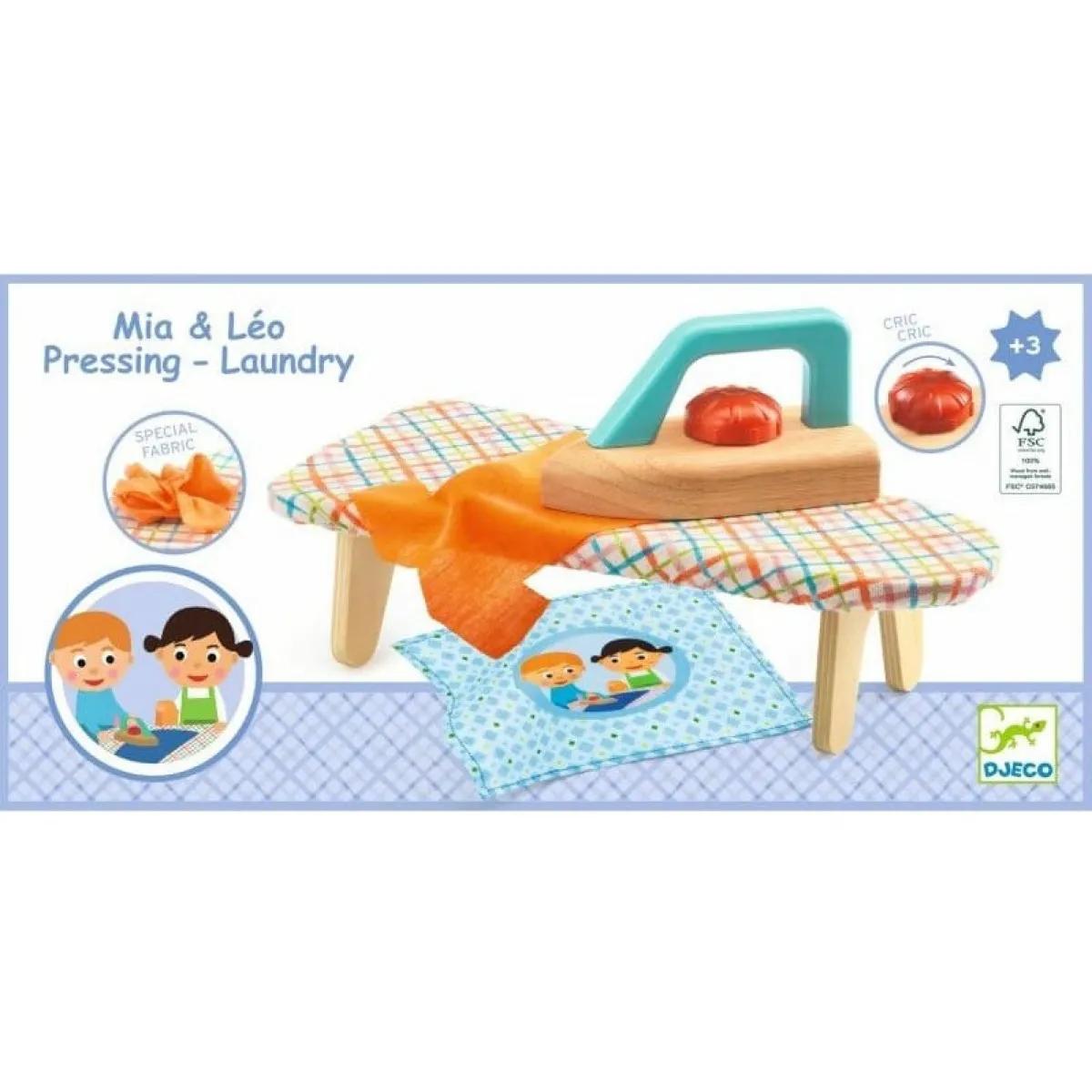 Igračka MIA & LEO - set za peglanje 