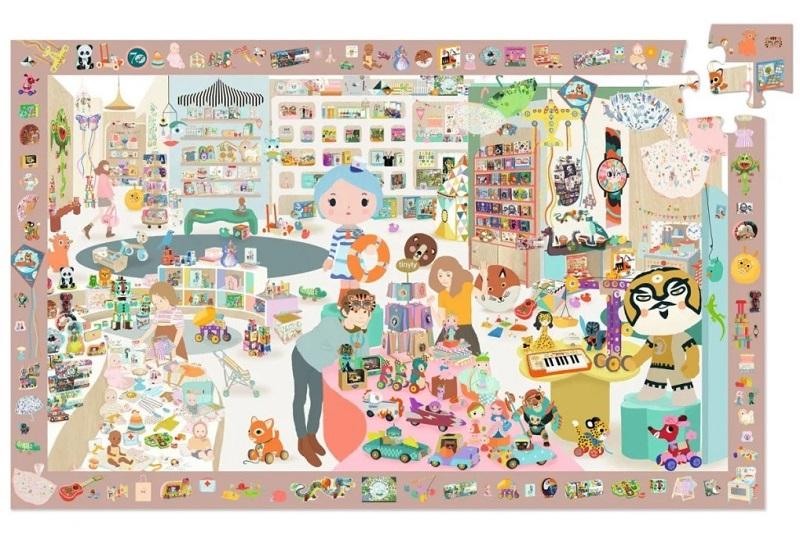 Puzzle za decu THE LITTLE SHOP -100kom 