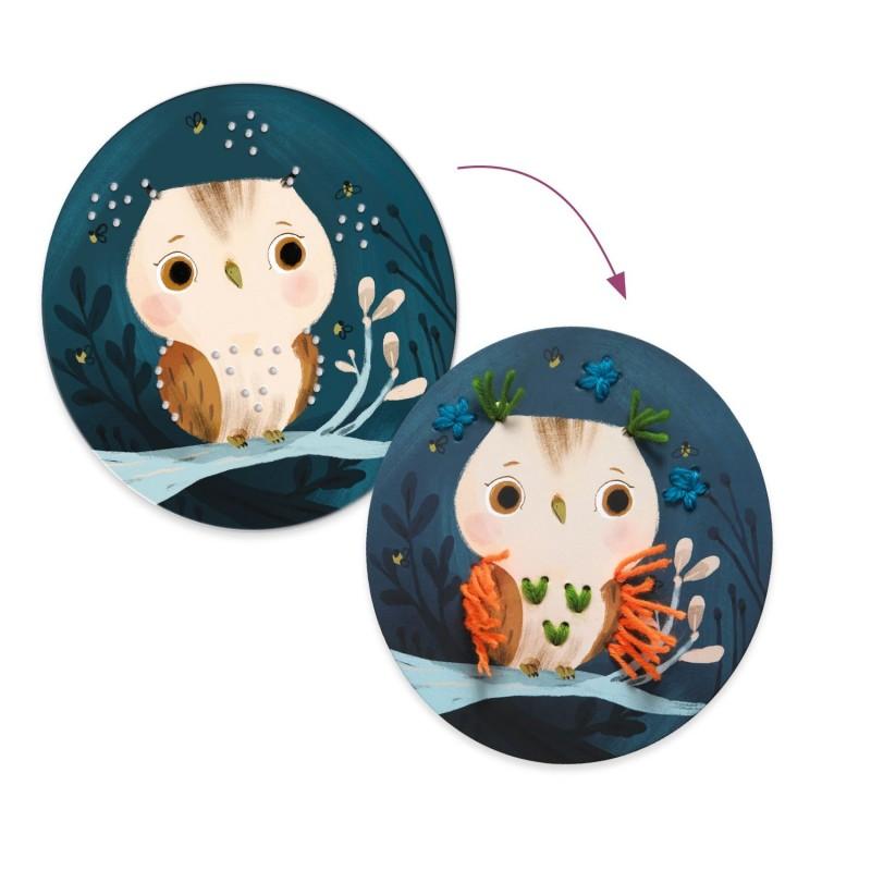 Kreativni set za šivenje ŠUMSKE ŽIVOTINJE 