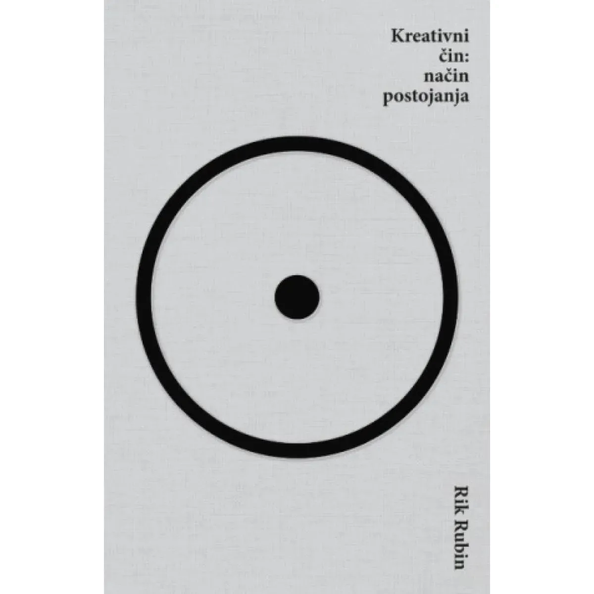 KREATIVNI ČIN: NAČIN POSTOJANJA 