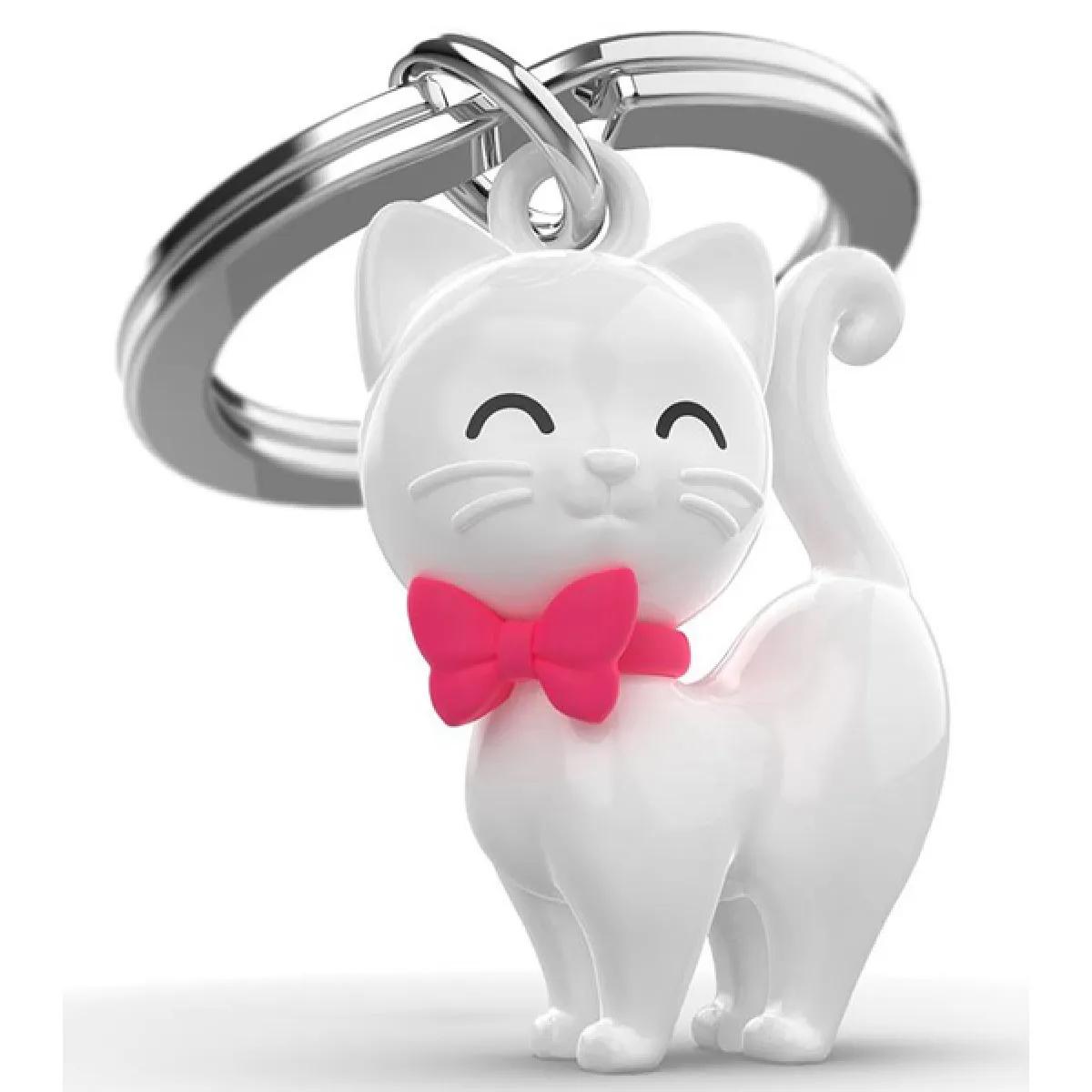 Privezak za ključeve BELA MACA 