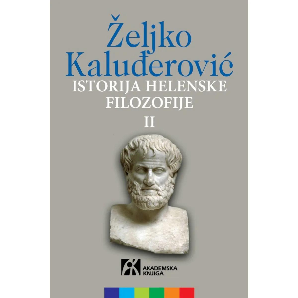 ISTORIJA HELENSKE FILOZOFIJE II Aristotel 
