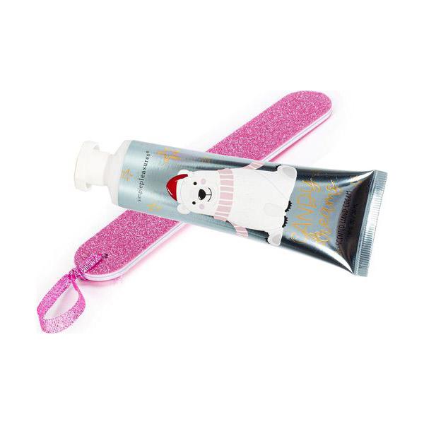 Novogodišnja krema za ruke i turpija za nokte BELI MEDO 