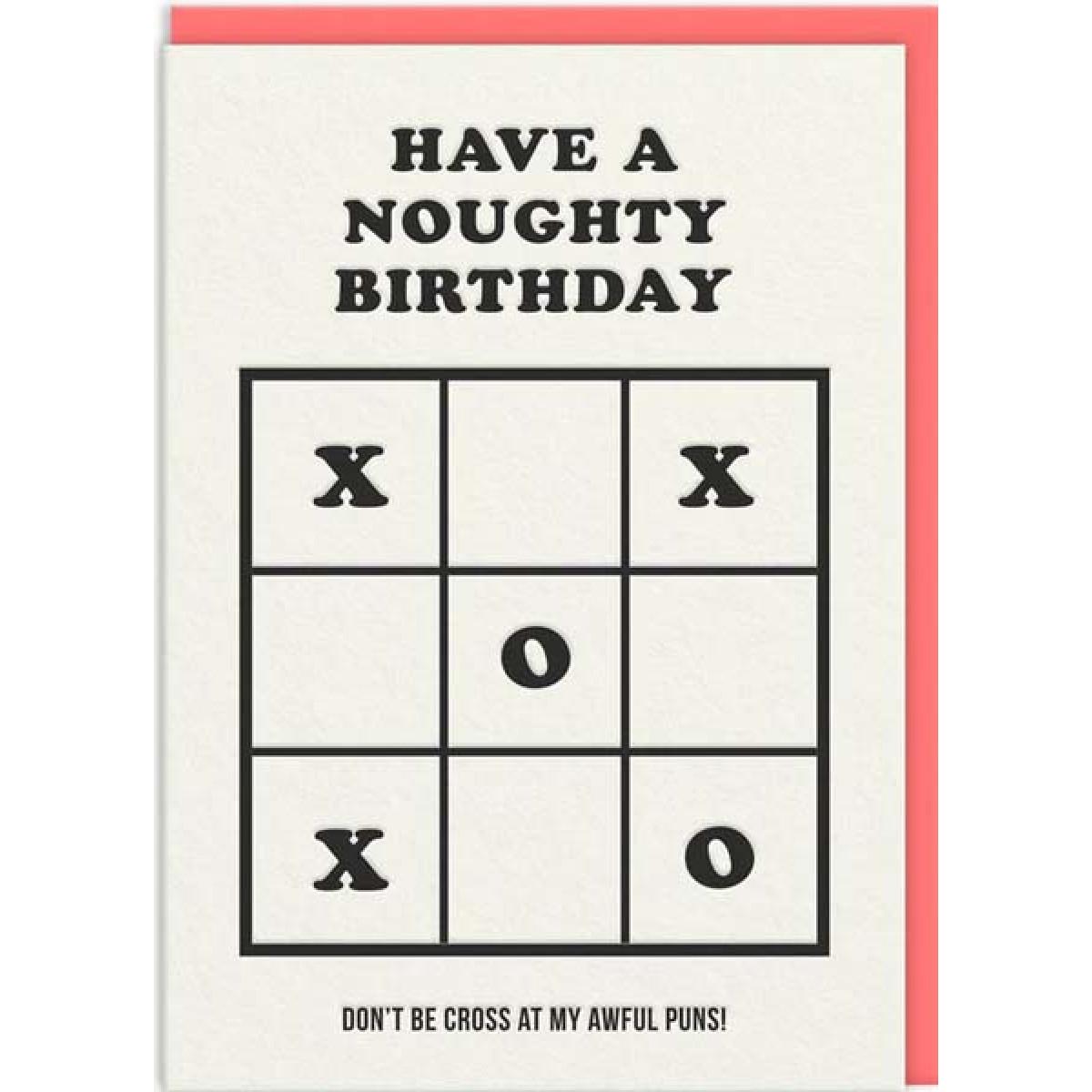 Rođendanska čestitka HAVE A NOUGHTY BIRTHDAY 