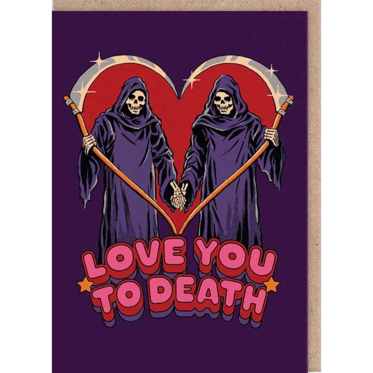 Čestitka LOVE YOU TO DEATH 