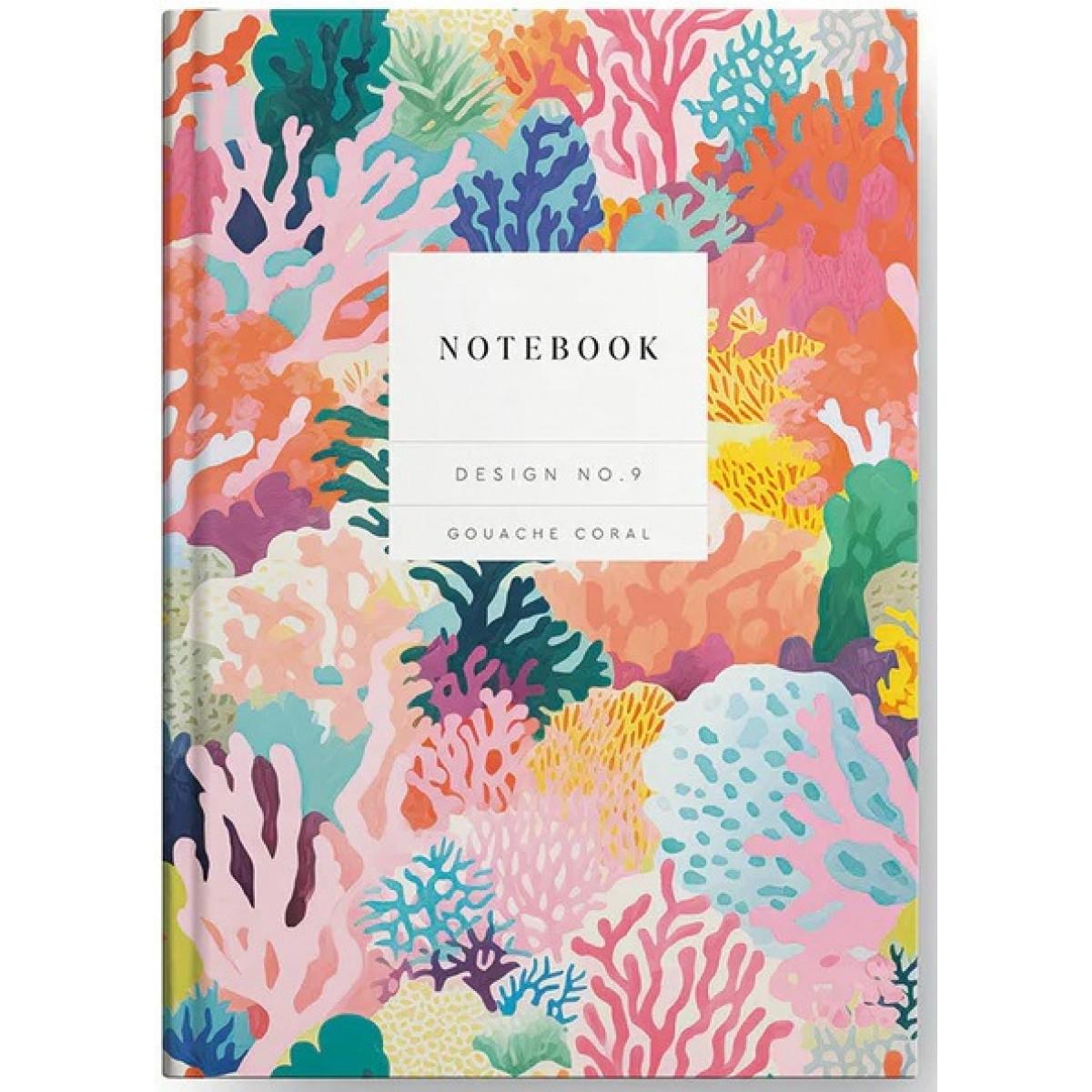 Notes A5 na linije TP GOUACHE CORAL KALEIDO 