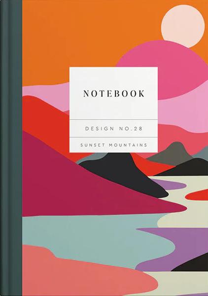 Notes A5 na linije TP, SUNSET MOUNTAINS KALEIDO 