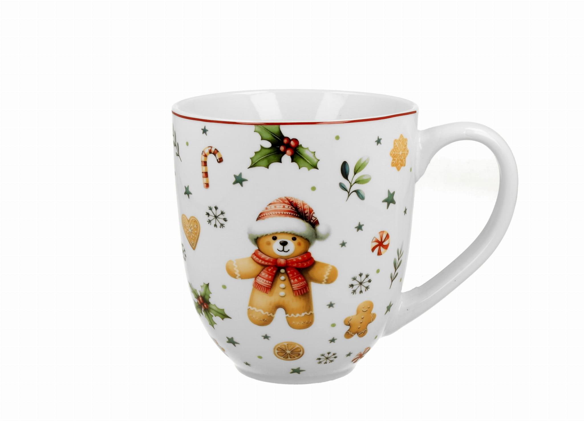 Novogodišnja šolja u poklon kutiji CHRISTMAS CUTIES 1000ml 
