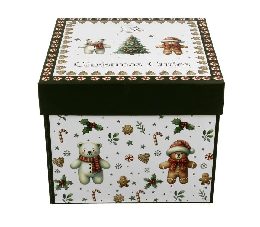 Novogodišnje šolje u poklon kutiji CHRISTMAS CUTIES 