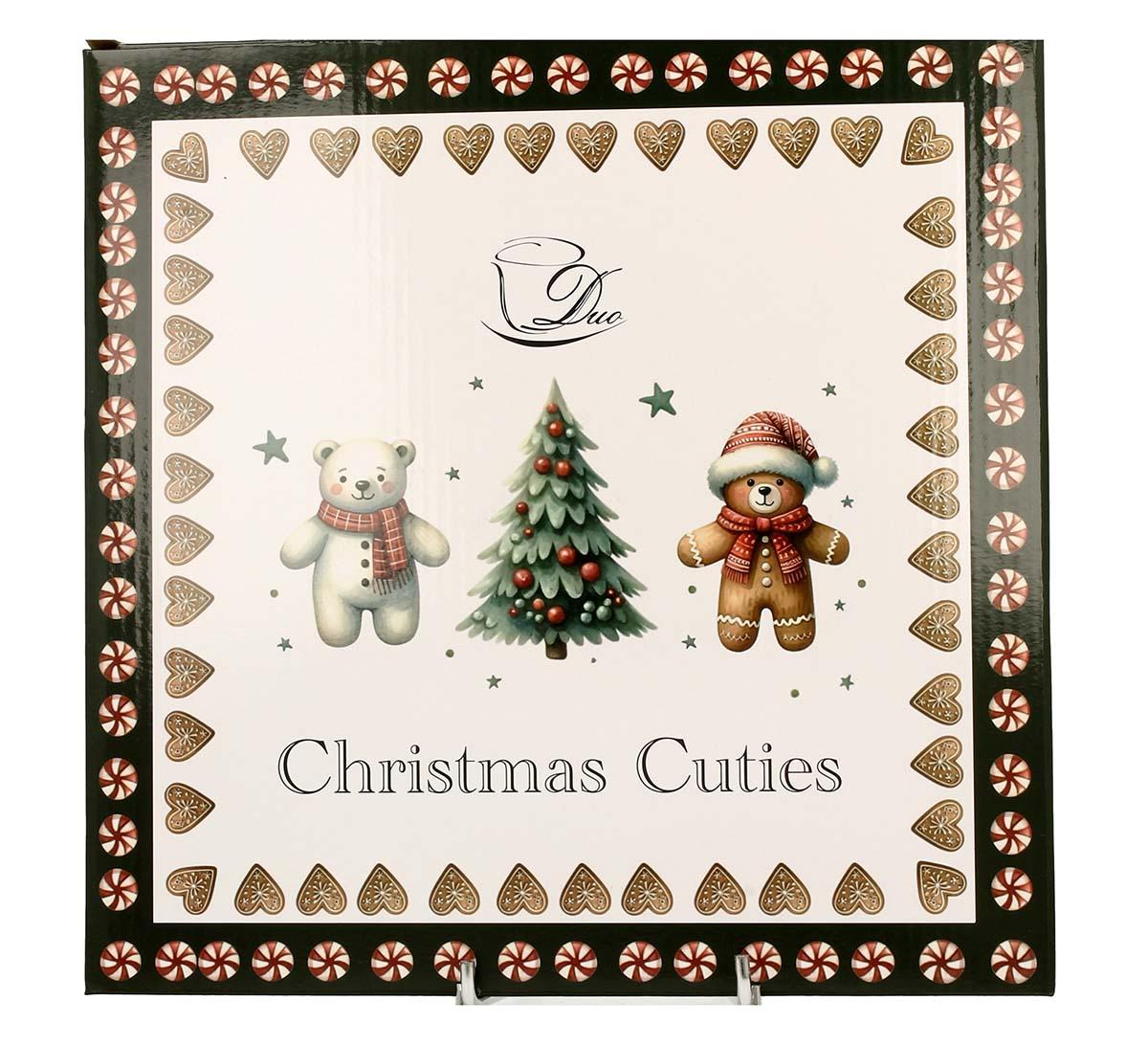 Novogodišnji tanjir CHRISTMAS CUTIES 25cm 