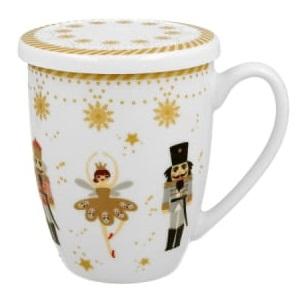 Novogodišnja šolja sa infuzerom CHRISTMAS BALLERINA 